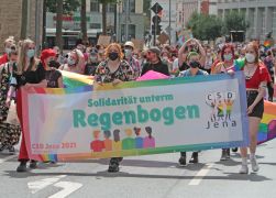 Christopher Street Day 2021 In Jena 0000089